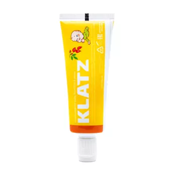 KLATZ Паста зубная для детей без фтора Веселый шиповник / BABY 40 мл