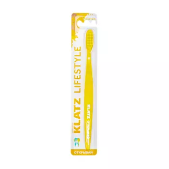 KLATZ Щетка зубная для взрослых средняя / LIFESTYLE
