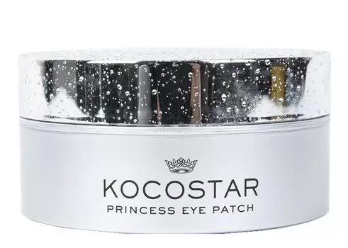 KOCOSTAR Патчи гидрогелевые для глаз / PRINCESS EYE PATCH SILVER 60 патчей