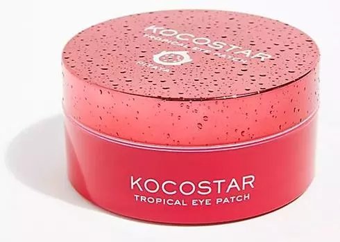 KOCOSTAR Патчи гидрогелевые для глаз Тропические фрукты, питахайя / Tropical Eye Patch Pitaya Jar 60 патчей