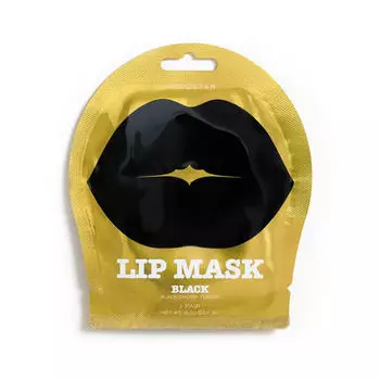 KOCOSTAR Патчи гидрогелевые для губ, с ароматом черешни / Lip Mask Single Pouch Black 3 г