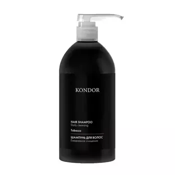 KONDOR Шампунь для волос ежедневное очищение, табак / Hair&Body 750 мл