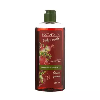 KORA Гель для душа сочный гранат / Daily Secrets 250 мл
