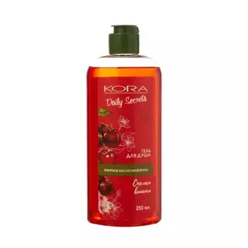 KORA Гель для душа спелая вишня / Daily Secrets 250 мл