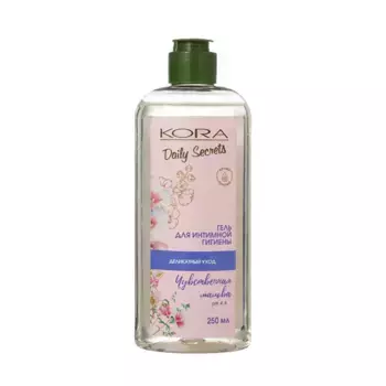 KORA Гель для интимной гигиены чувственная мальва / Daily Secrets 250 мл