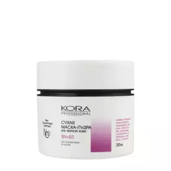 KORA Маска-пудра сухая для жирной кожи / KORA PROFESSIONAL 200 мл