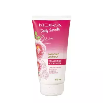 KORA Молочко для тела увлажнение и упругость / Daily Secrets 175 мл