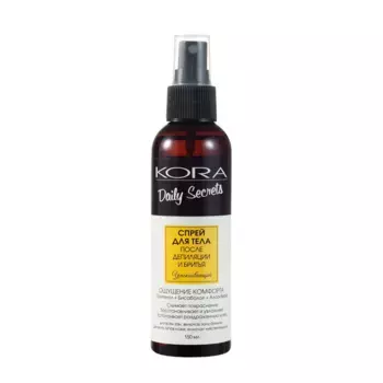 KORA Спрей успокаивающий для тела после депиляции и бритья 150 мл