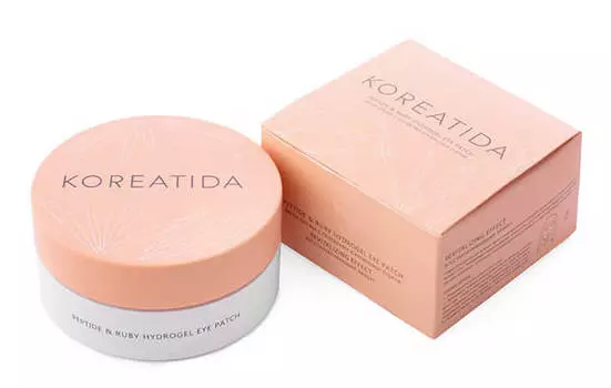KOREATIDA Патчи гидрогелевые с пептидами и рубиновой пудрой для глаз / peptide & ruby hydrogel eye patch 60 шт