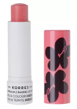 KORRES Бальзам-стик уход и цвет для губ, гибискус 5 мл