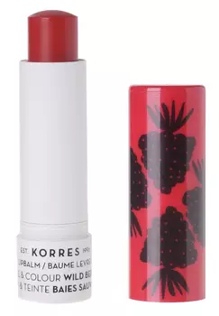 KORRES Бальзам-стик уход и цвет для губ, дикие ягоды 5 мл