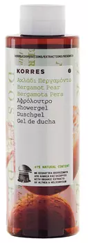 KORRES Гель для душа, бергамот и груша 250 мл