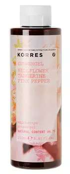 KORRES Гель для душа, колокольчик, мандарин и розовый перец 250 мл