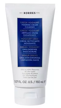 KORRES Крем-пенка очищающая с пробиотиками и йогуртом 3 в 1 для всех типов кожи 150 мл