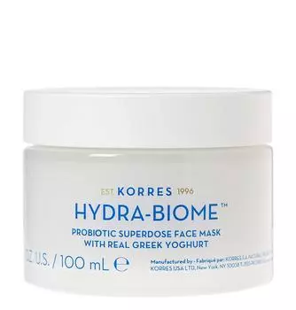 KORRES Маска увлажняющая для лица с йогуртом и пробиотиками 100 мл