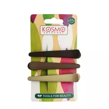 KOSMO SHTUCHKI Набор зажимов 3 шт, цвет в ассортименте / KosmoShtuchki