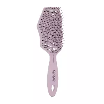 KOSMO SHTUCHKI Расческа геометрия, фиолетовая / KOSMO SHTUCHKI