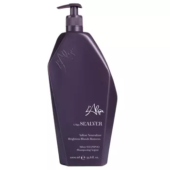 L’ALGA Шампунь для нейтрализации желтизны / SEALVER Silver SHAMPOO 1000 мл