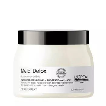 L’OREAL PROFESSIONNEL Маска для восстановления окрашенных волос / METAL DETOX 500 мл