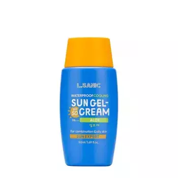 L.SANIC Крем-гель солнцезащитный матирующий водостойкий для лица с экстрактом алоэ SPF 50/PA++++ / L.Sanic 50 мл