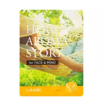 L.SANIC Маска тканевая с экстрактом нероли и эффектом ароматерапии / L.Sanic 25 мл