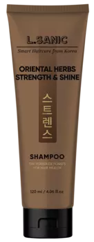 L.SANIC Шампунь с восточными травами для силы и блеска волос 120 мл