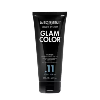 LA BIOSTHETIQUE Кондиционер тонирующий полуперманентный для седых волос / Glam Color Toner .11 Steel Gray 200 мл