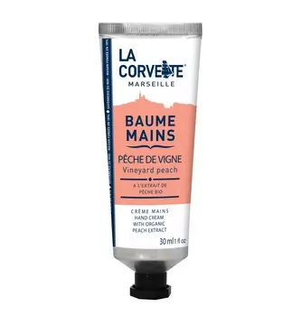 LA CORVETTE Крем для рук Виноградный персик 30 мл