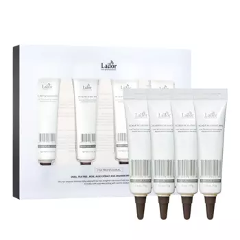 LA’DOR Сыворотка-пилинг для кожи головы / Scalp scaling spa 15 гр*4 шт