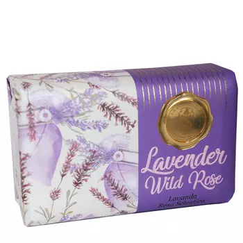 LA FLORENTINA Мыло Лаванда и Дикая роза / Lavender &amp; Wild Rose 275 гр