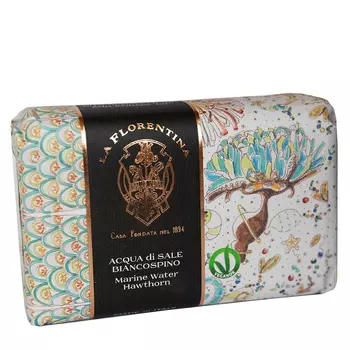 LA FLORENTINA Мыло Морская вода и Кратегус / Marine water &amp; Hawthorn 270 гр
