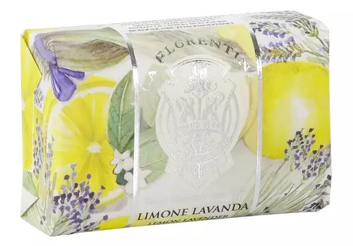 LA FLORENTINA Мыло натуральное, лимон и лаванда / Lemon &amp; Lavender 200 г