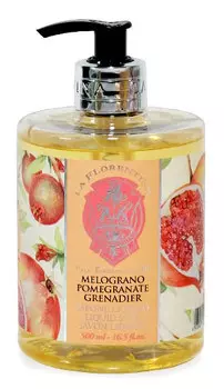 LA FLORENTINA Мыло натуральное жидкое, гранат / Pomegranate 500 мл