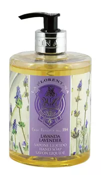 LA FLORENTINA Мыло натуральное жидкое, лаванда / Lavender 500 мл