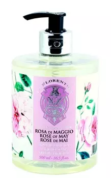 LA FLORENTINA Мыло натуральное жидкое, майская роза / Rose of May 500 мл