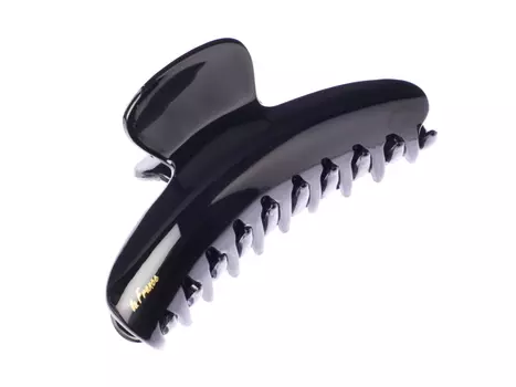 LA FRANCE Заколка-краб большой Лодочка, черный