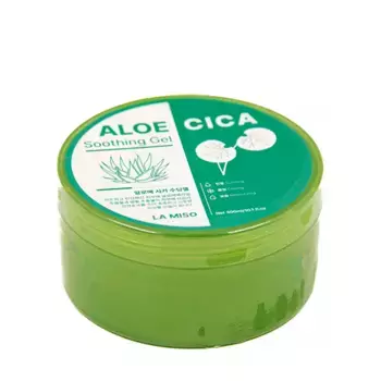 LA MISO Гель смягчающий универсальный с алоэ и центеллой азиатской / LA MISO 300 мл