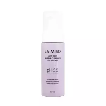 LA MISO Пенка мягкая кислородная для глубокого очищения PH 5.5 / LA MISO 150 мл