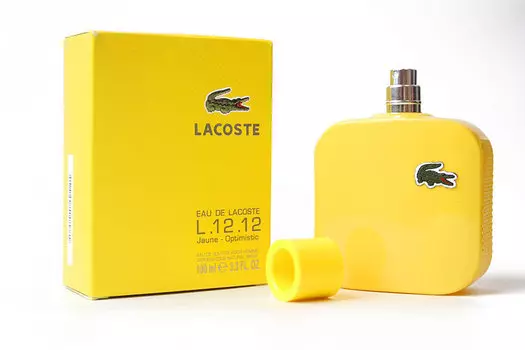 LACOSTE Вода туалетная мужская Lacoste Eau De Lacoste L.12.12 jaune 100 мл