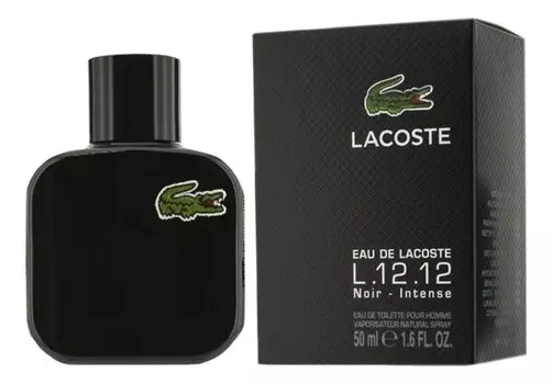 LACOSTE Вода туалетная мужская Lacoste Eau De Lacoste L.12.12 noir 50 мл