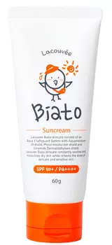 LACOUVEE BIATO Крем солнцезащитный детский SPF 50+ PA++++ / Biato Suncream 60 г