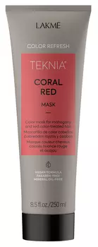 LAKME Маска для обновления цвета красных оттенков волос / REFRESH CORAL RED MASK 250 мл