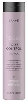 LAKME Шампунь бессульфатный дисциплинирующий для непослушных или вьющихся волос / FRIZZ CONTROL SHAMPOO 300 мл