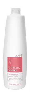 LAKME Шампунь против перхоти для жирных волос / PEELING SHAMPOO DANDRUFF OILY HAIR 1000 мл