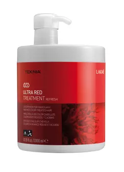LAKME Средство для поддержания оттенка окрашенных волос, красный / ULTRA RED TREATMENT 1000 мл