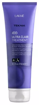 LAKME Средство придающее блеск светлым оттенкам волос / ULTRA CLAIR TREATMENT 250 мл