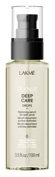 LAKME Сыворотка восстанавливающая для кончиков волос / DEEP CARE DROPS 100 мл