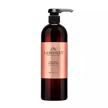 LAMONNET Гель парфюмированный для душа, ваниль и амбра / LAMONNET 750 мл