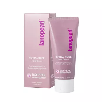 LANOPEARL Крем с маслом розы для рук / Herbal Rose 75 мл