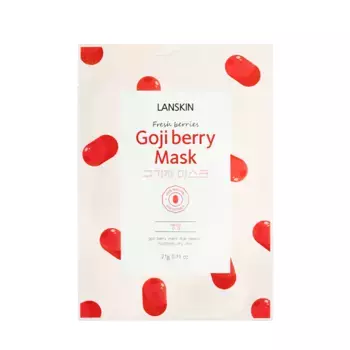 LANSKIN Маска тканевая с ягодами годжи / LanSkin 21 гр